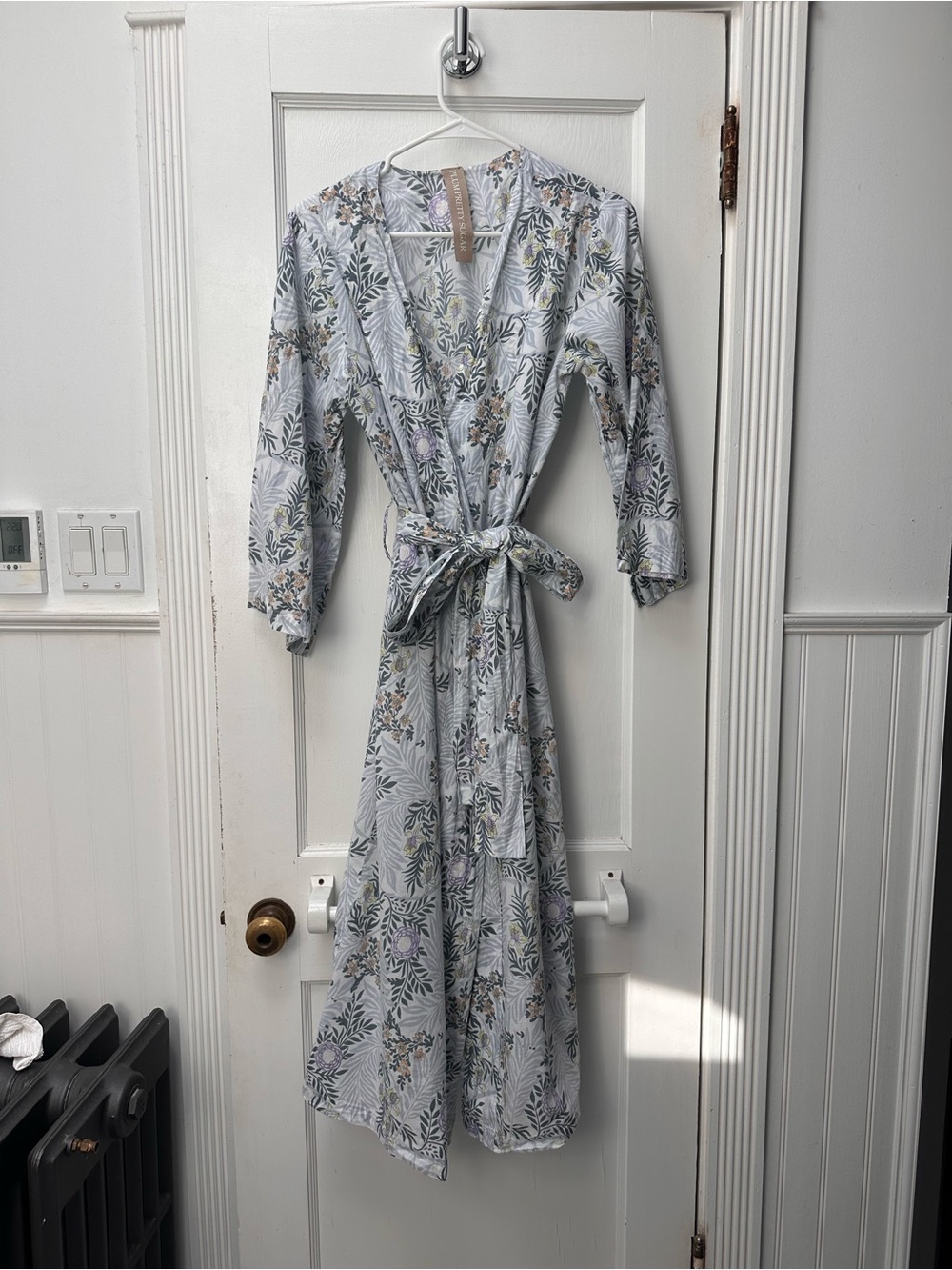Plum Pretty Sugar Light Blue Cotton Kimono